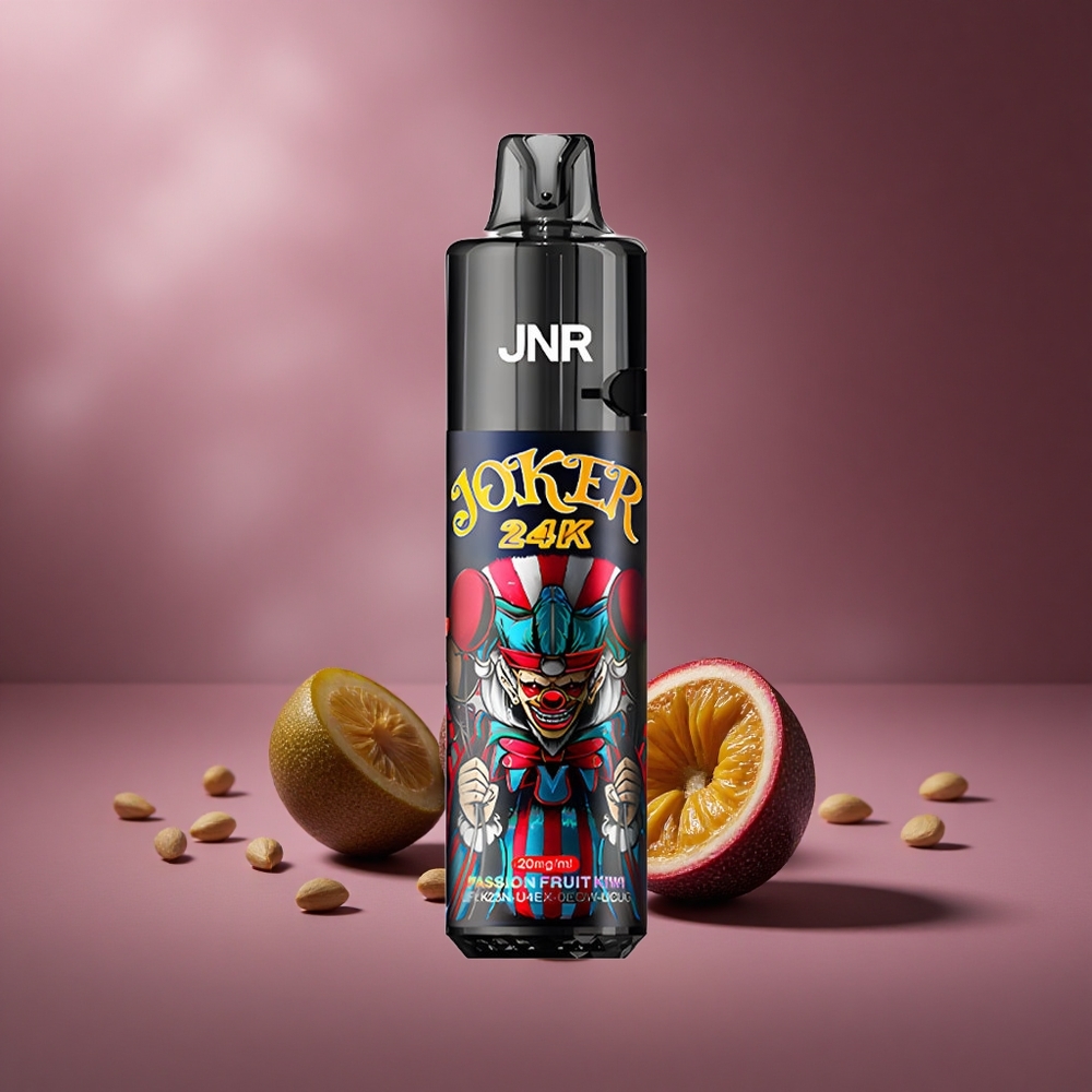 Passionsfrucht Kiwi JNR Joker 24K Puffs Österreich Großhandel Refillbar Pod 800mAh