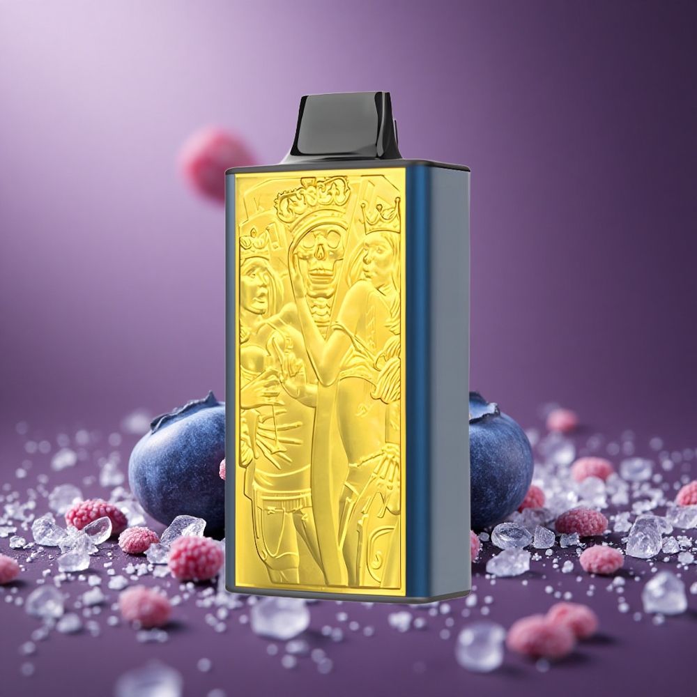 Blaubeer-Eis JNR Mega Box 25000 Züge Österreich Großhandel 30ml E-Liquid