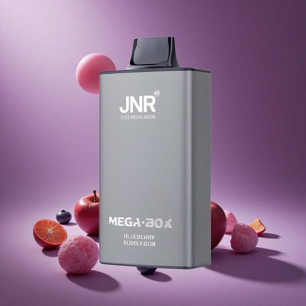 Blaubeere Bubblegum JNR Mega Box 25000 Züge Österreich Großhandel 30ml E-Liquid & 850mAh