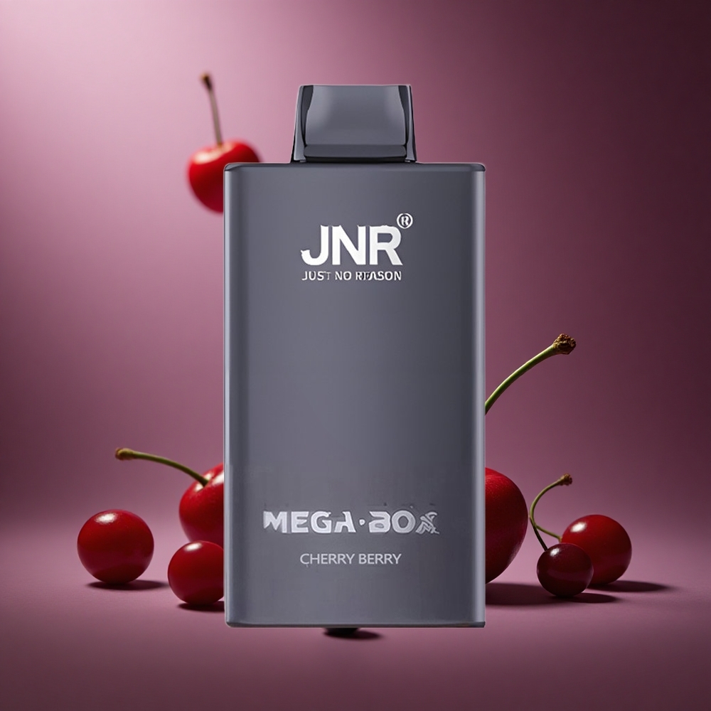Kirsch-Beere JNR Mega Box 25000 Züge Österreich Großhandel 30ml E-Liquid Dual Mesh Coil