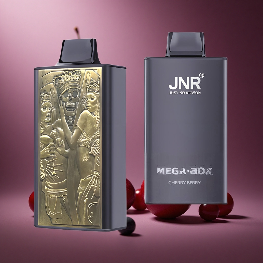 Kirsch-Beere JNR Mega Box 25000 Züge Österreich Großhandel 30ml E-Liquid Dual Mesh Coil