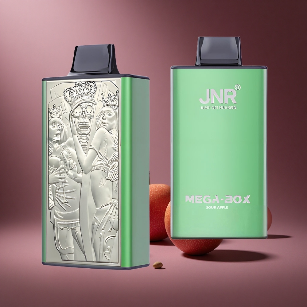 Saurer Apfel JNR Mega Box 25000 Züge Österreich Großhandel 30ml E-Liquid & 850mAh