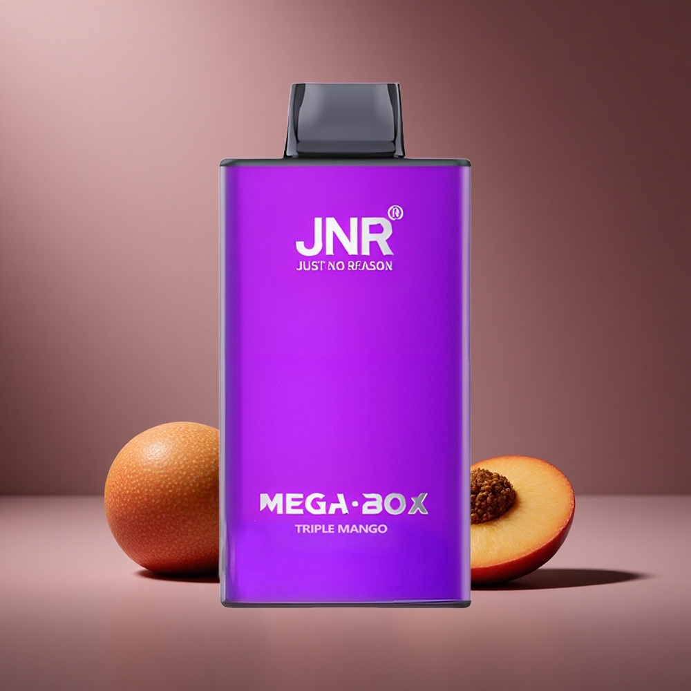 Triple Mango JNR Mega Box 25000 Züge Österreich Großhandel Dual Mesh Coil & Dual Core