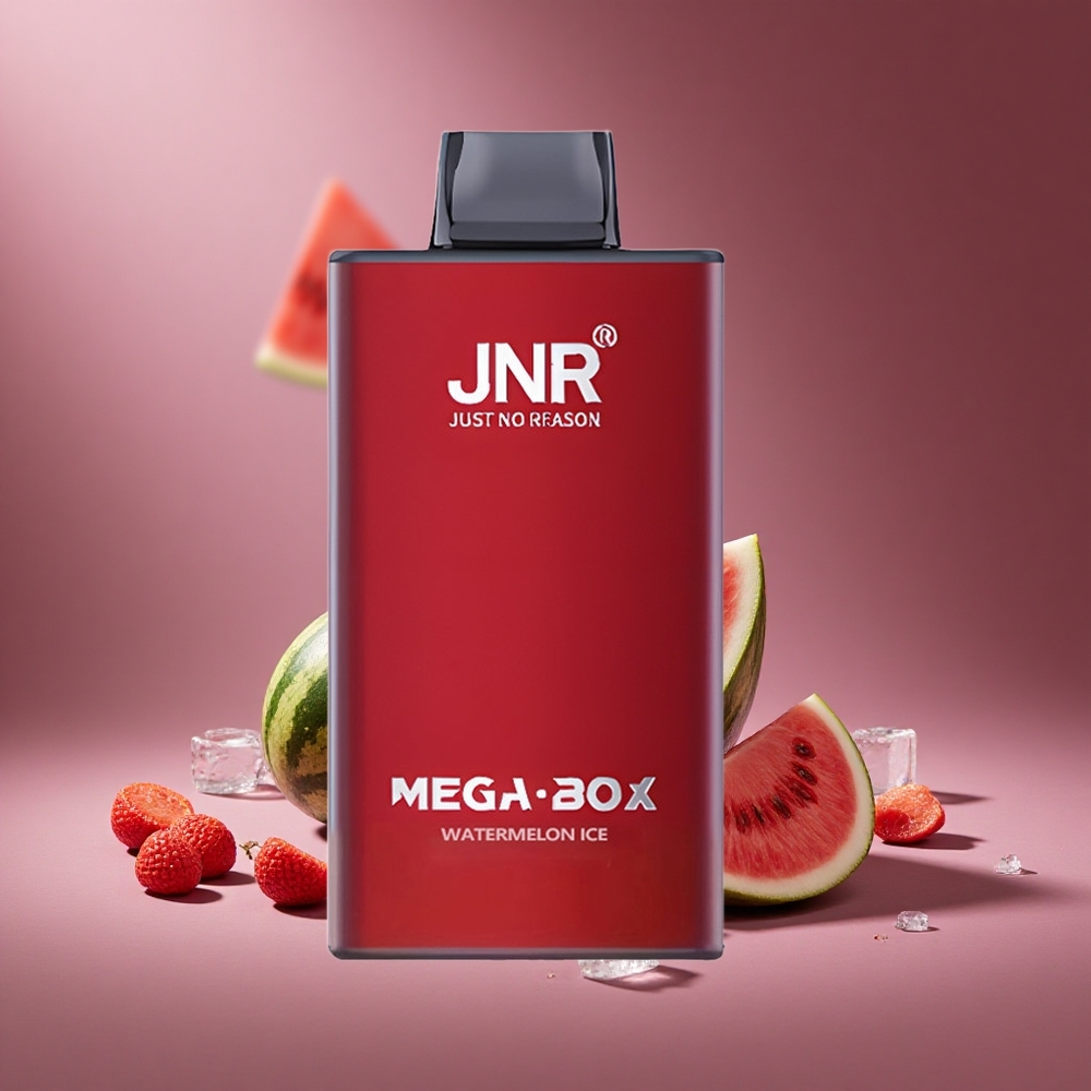 Wassermelone-Eis JNR Mega Box 25000 Züge Österreich Großhandel Dual Mesh Coil & Dual Core
