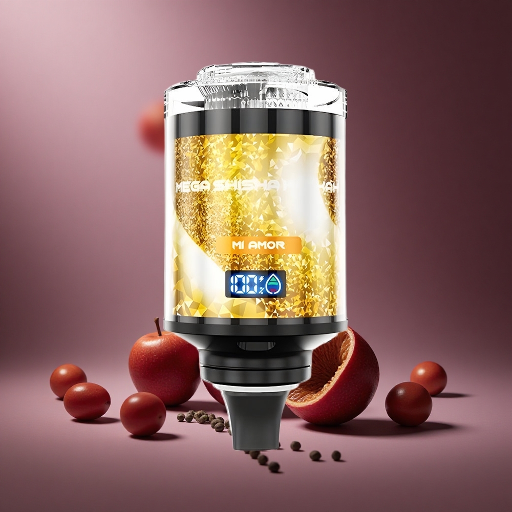 Mi Amor JNR Mega Shisha Hookah 100K Puffs Österreich Großhandel Typ-C Schnellladung & 60ml E-Liquid-Kapazität