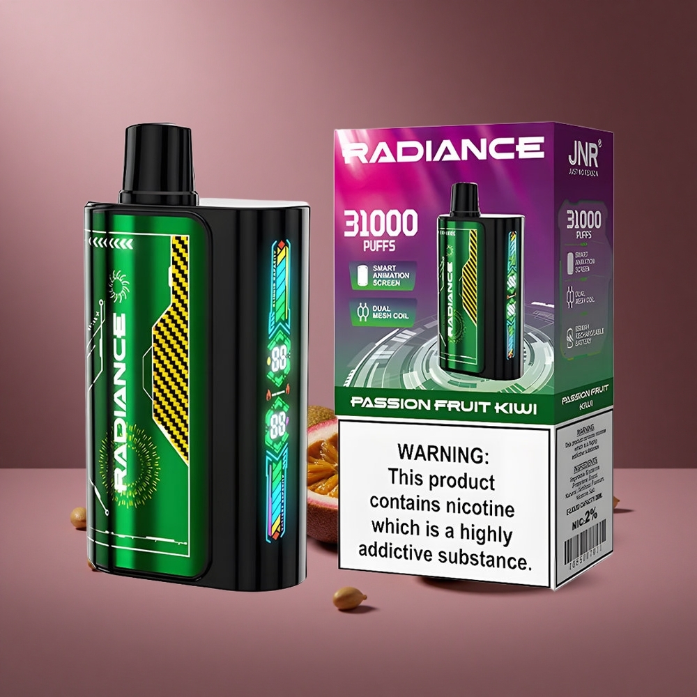 Passionfruit-Kiwi JNR Radiance 31000 Züge Österreich Großhandel 28ml E-Liquid