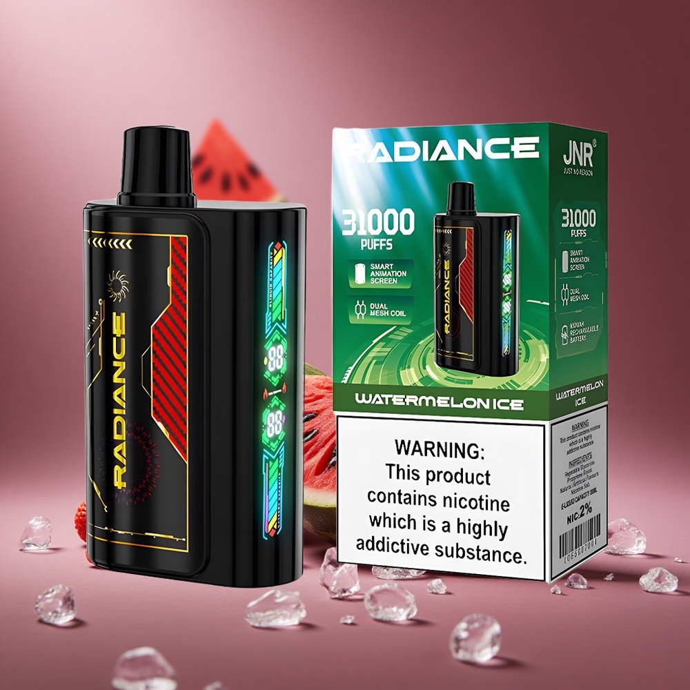 Wassermelone-Eis JNR Radiance 31000 Züge Österreich Großhandel Dual Mesh Coil