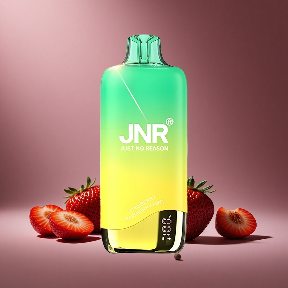 Erdbeer-Pfirsichminze JNR Rainbow 10500 Puffs Österreich Großhandel 18ml e-Liquid Tank