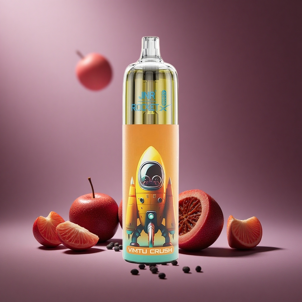 Vimtu Crush JNR Rocket-X 12400 Züge Österreich Großhandel mit RGB-Beleuchtung & 25ml E-Liquid Kapazität