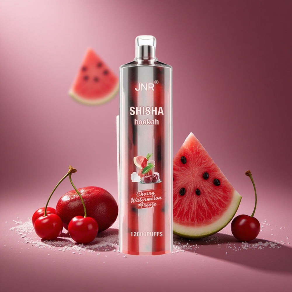 Kirsch-Wassermelone Freeze JNR Shisha Hookah 12000 Züge Österreich Großhandel 24ml E-Liquid 750mAh