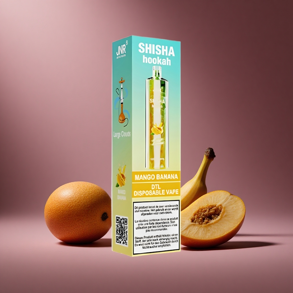 Mango Banane JNR Shisha Hookah 12000 Züge Österreich Großhandel 24ml 750mAh