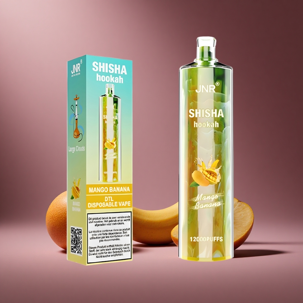 Mango Banane JNR Shisha Hookah 12000 Züge Österreich Großhandel 24ml 750mAh