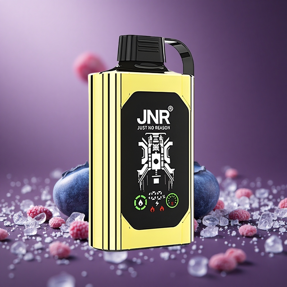 Blaubeer-Eis JNR Shisha Hookah Box 20500 Züge Österreich Großhandel HD Display Typ-C Schnellladung