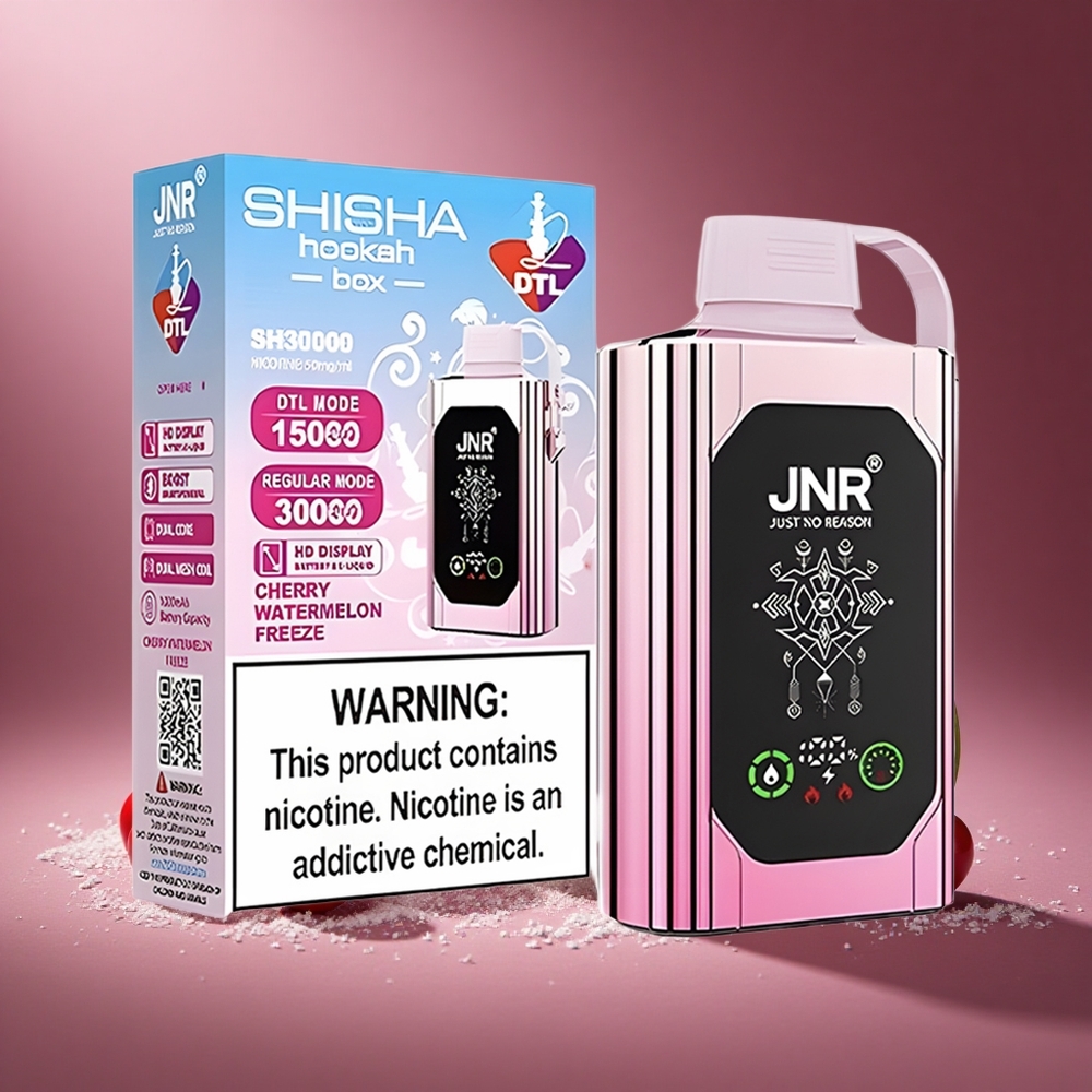 Kirsch-Wassermelone Freeze JNR Shisha Hookah Box 20500 Züge Österreich Großhandel HD Display 25ml