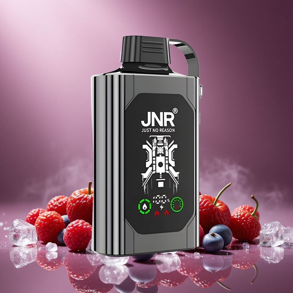 Mixed Berry Ice JNR Shisha Hookah Box 20500 Züge Österreich Großhandel HD Display Dual Mesh Coil