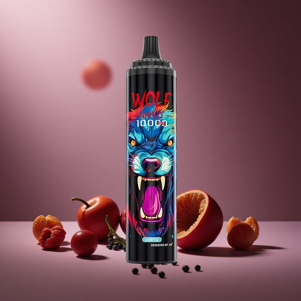 Vimto Geschmack JNR Wolf Niplo 10000 Züge Österreich Großhandel Mesh Coil 1.0 Ohm