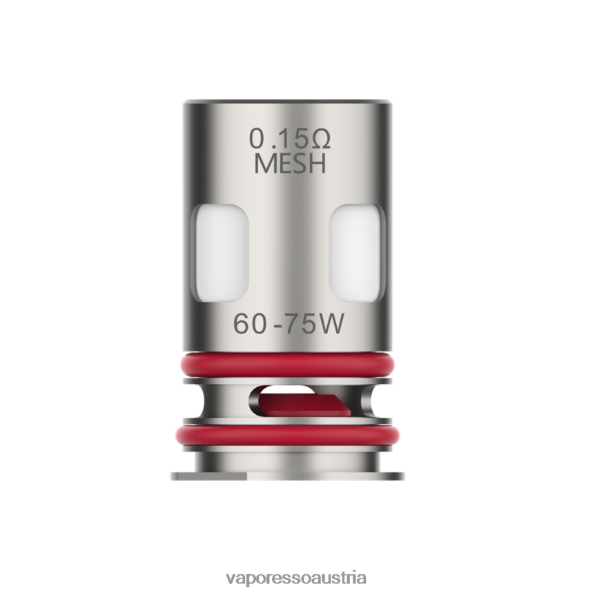 Vaporesso Österreich - 4L84V8341 Vaporesso GTX Spulen (5 Stück) GTX 0,15 Ohm Mesh